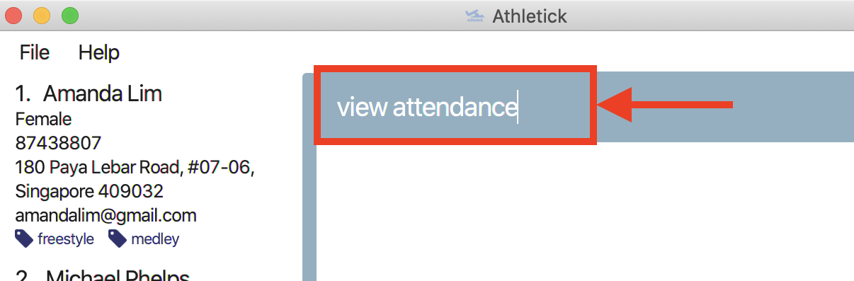 view attendance before